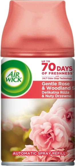 Air Wick Delicate Rose & Woody Notes Air Freshener Refill, 250 mL