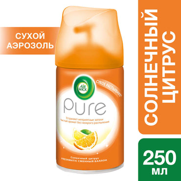 Air Wick Pure Sunny Orange Automatic Air Freshener Refill, 250 mL - Image 2