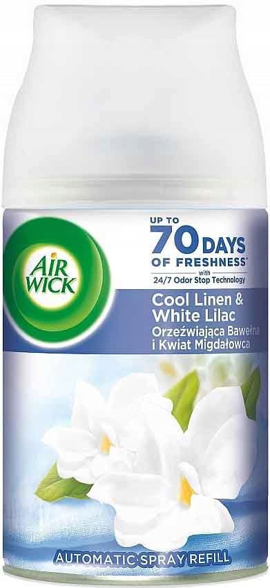 Air Wick Cool Linen & White Lilac Air Freshener Refill, 250 mL