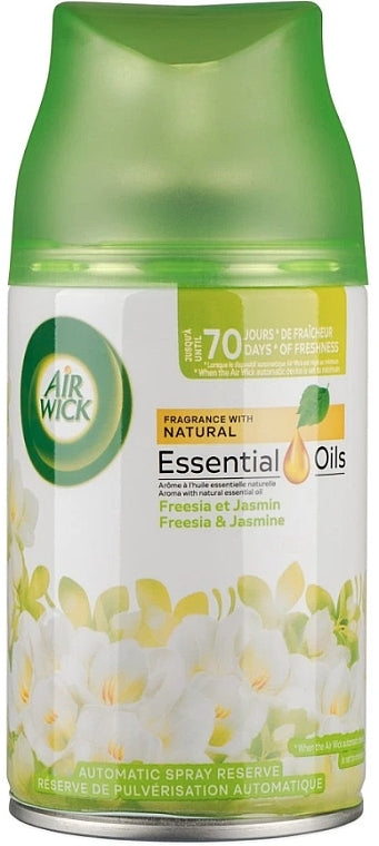 Air Wick Freesia & Jasmine Automatic Air Freshener Refill, 250 mL