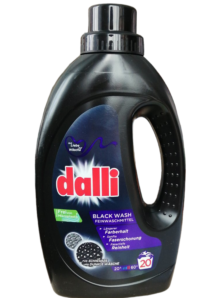 Dalli Black Wash Liquid Laundry Detergent, 20 Loads, 1.1 L