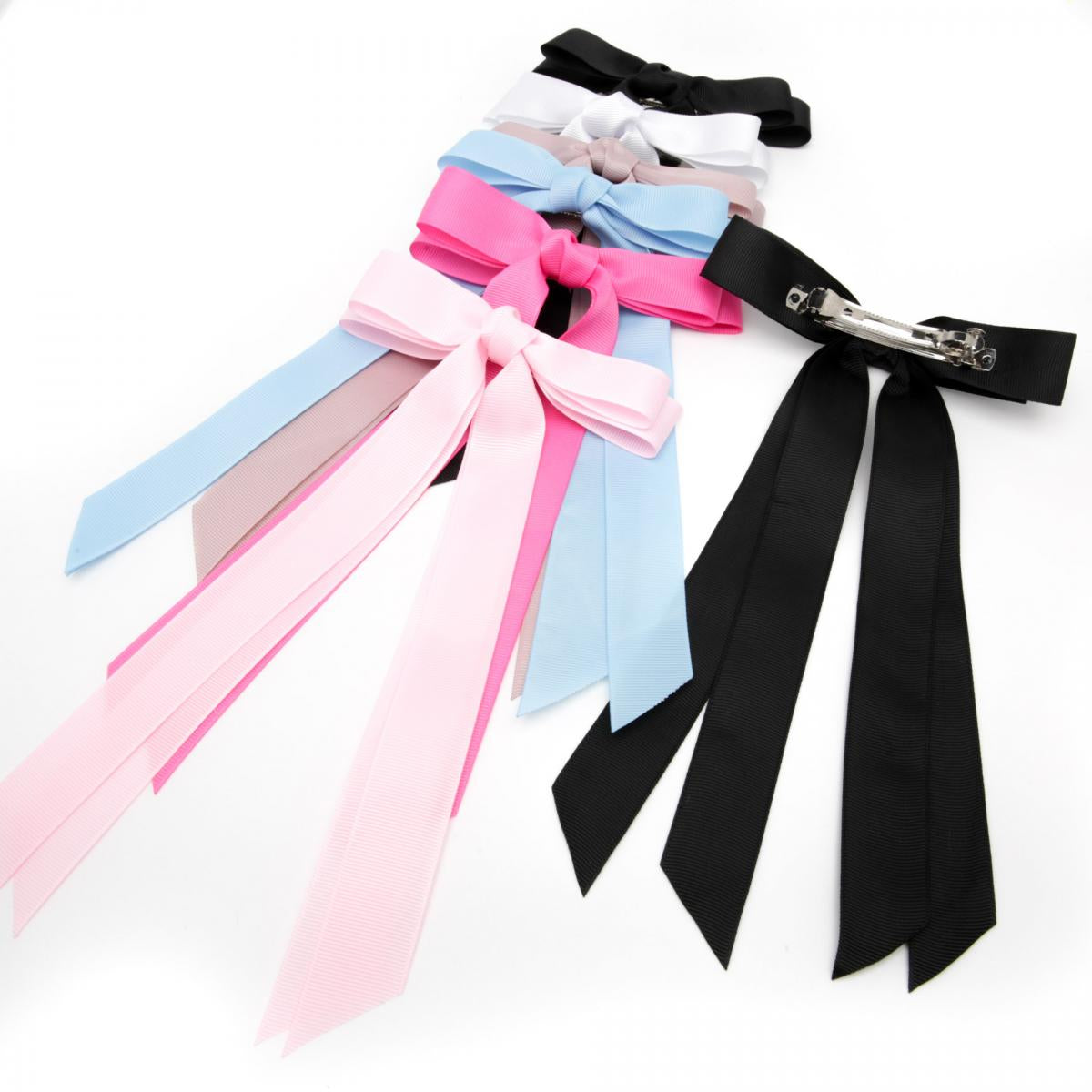 6-4100 Colored Kids' Automatic Hair Clip, 14 x 25 cm (Price per 1 pc)
