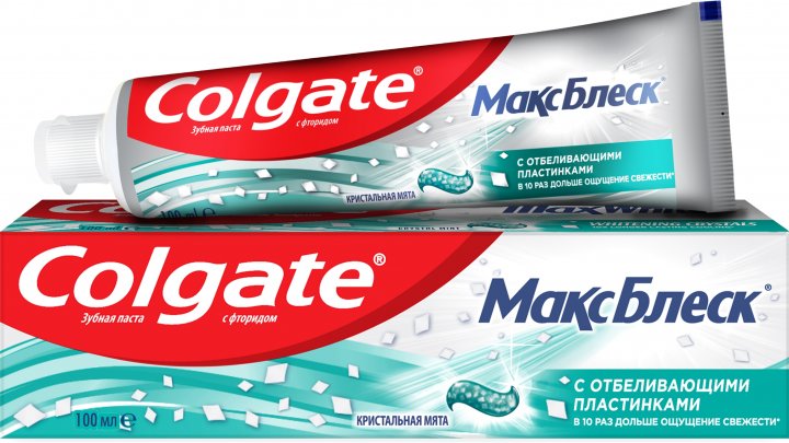 Colgate Max White Crystal Mint Toothpaste, 100 mL