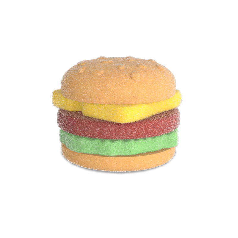 Yammiez 46110 Burger Marshmallow, 50 g - Image 2