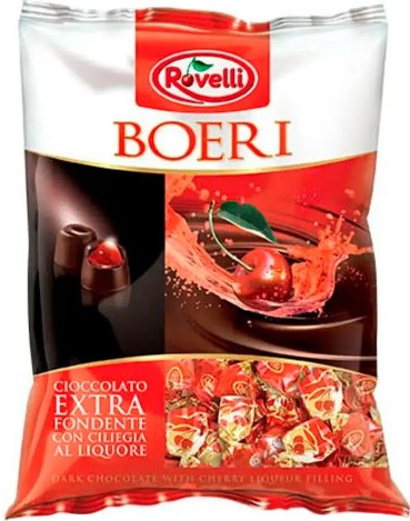 Rovelli Boeri Cherry in Liqueur Candy, 800 g