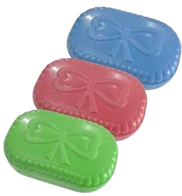 Plastic Bow Soap Dish