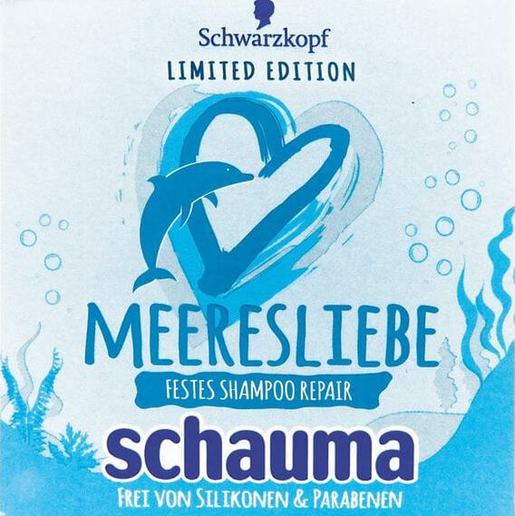 Schauma Love of the Sea Solid Shampoo, 85 g