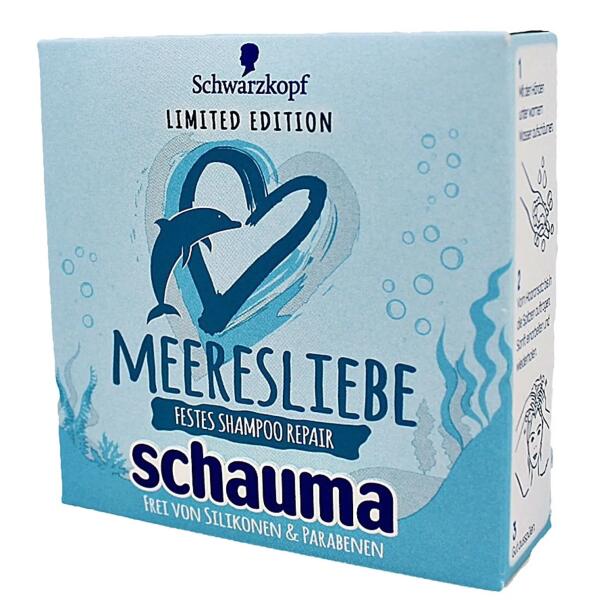 Schauma Love of the Sea Solid Shampoo, 85 g - Image 2