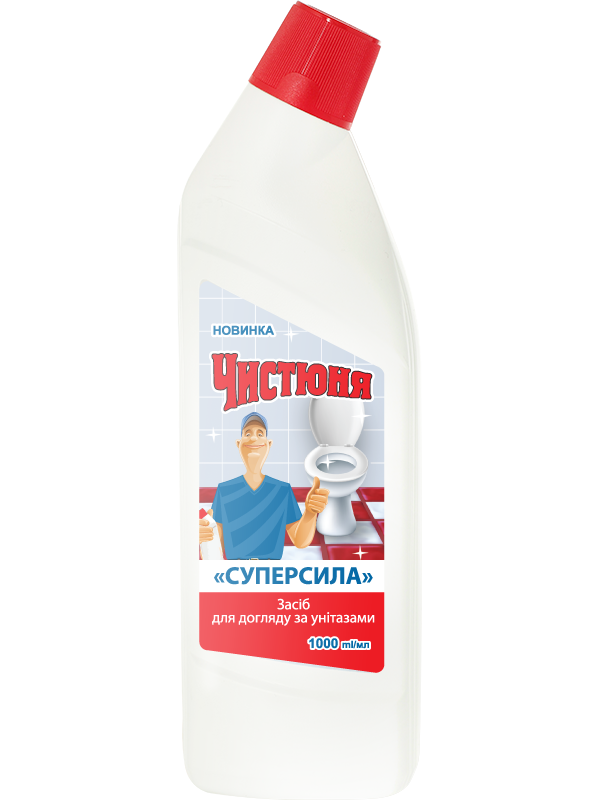 Chystiunia Super Strength Toilet Cleaner, 1 L