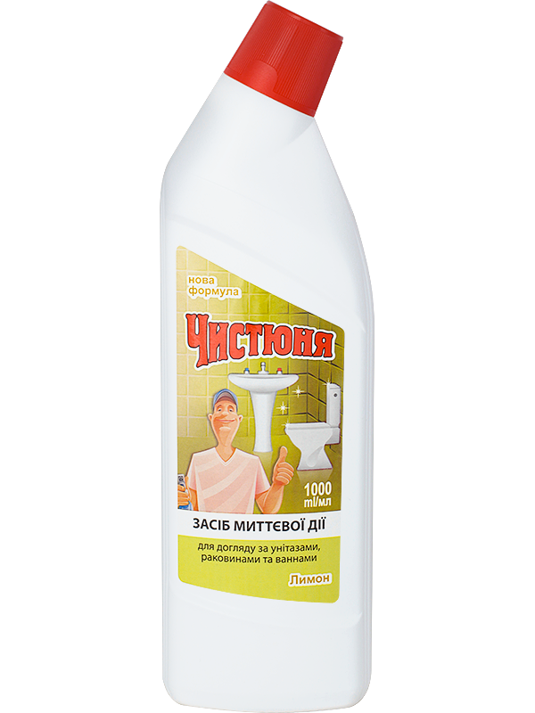 Chystiunia Lemon Toilet Cleaner, 1 L