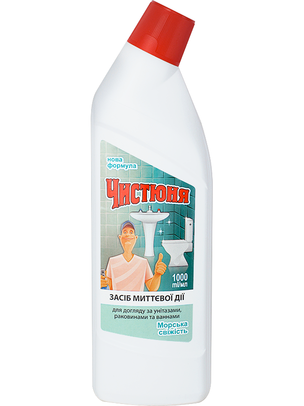 Chystiunia Ocean Freshness Toilet Cleaner, 1 L