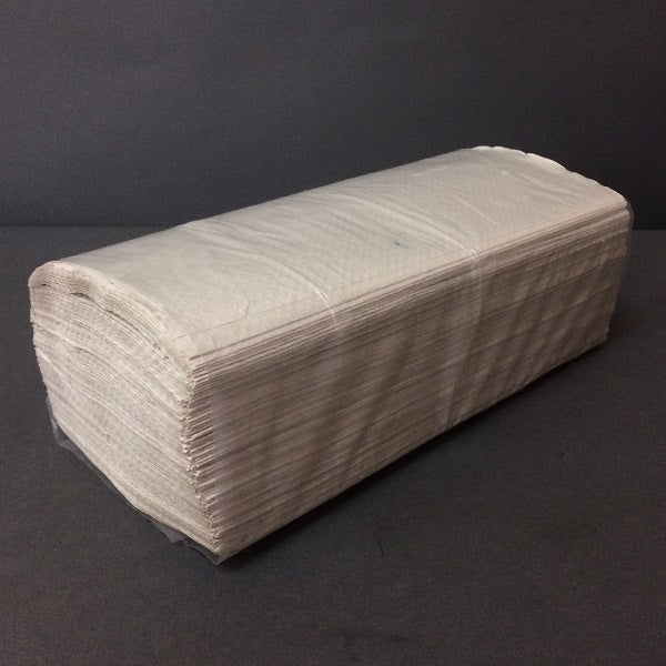 Gray Recycled V-Fold Paper Towels - Image 2