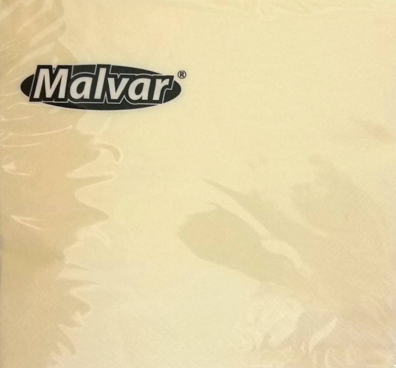 Malvar Champagne 2-Ply Napkins, 40 pcs, 30 x 30 cm