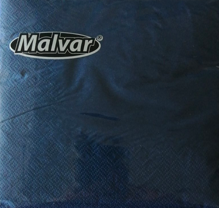 Malvar Blue 2-Ply Napkins, 40 pcs, 30 x 30 cm
