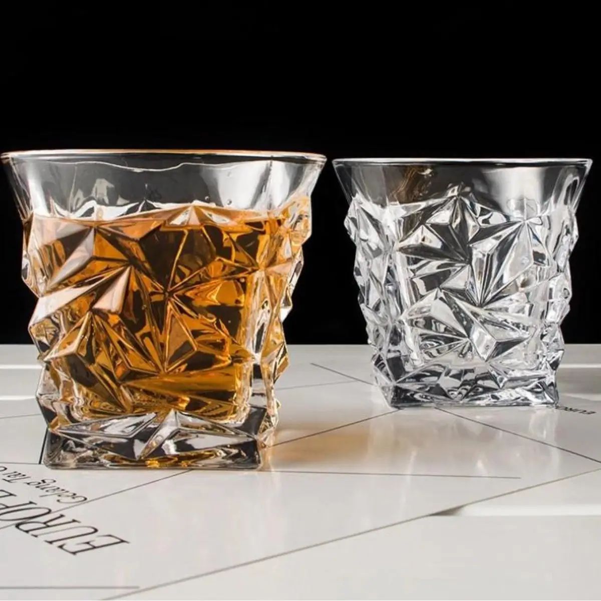Whiskey Glass Set Glass Tumbler BM309IC 6 pcs, 255 mL - Image 3