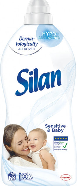 Silan Sensitive Fabric Softener, 1.8 L