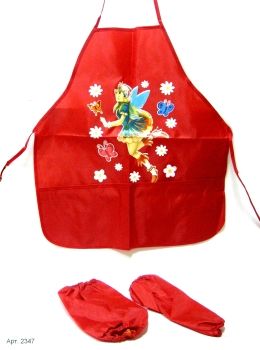 Kids Art Apron with 2 Sleeve Protectors - Image 4