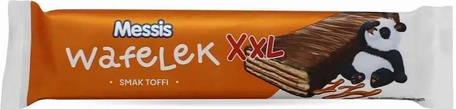 Messis XXL Toffee-Flavored Waffle, 50 g