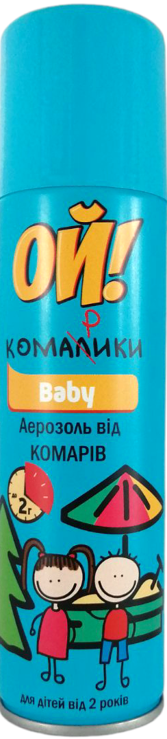Oy! Komaryky Baby Insect Repellent Aerosol, 150 mL