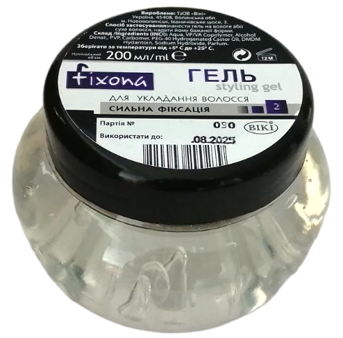 Viki Fixona Strong Hold Hair Gel, 200 mL