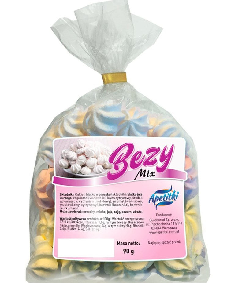 Apetitki Assorted Meringues, 90 g