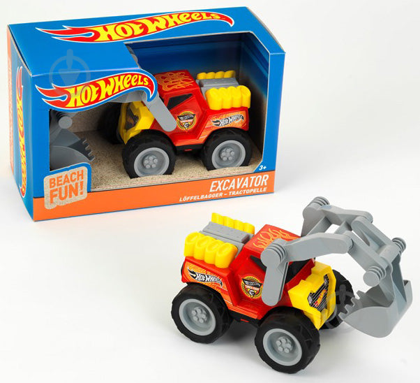 Hot Wheels 2445 Toy Excavator in Box - Image 2