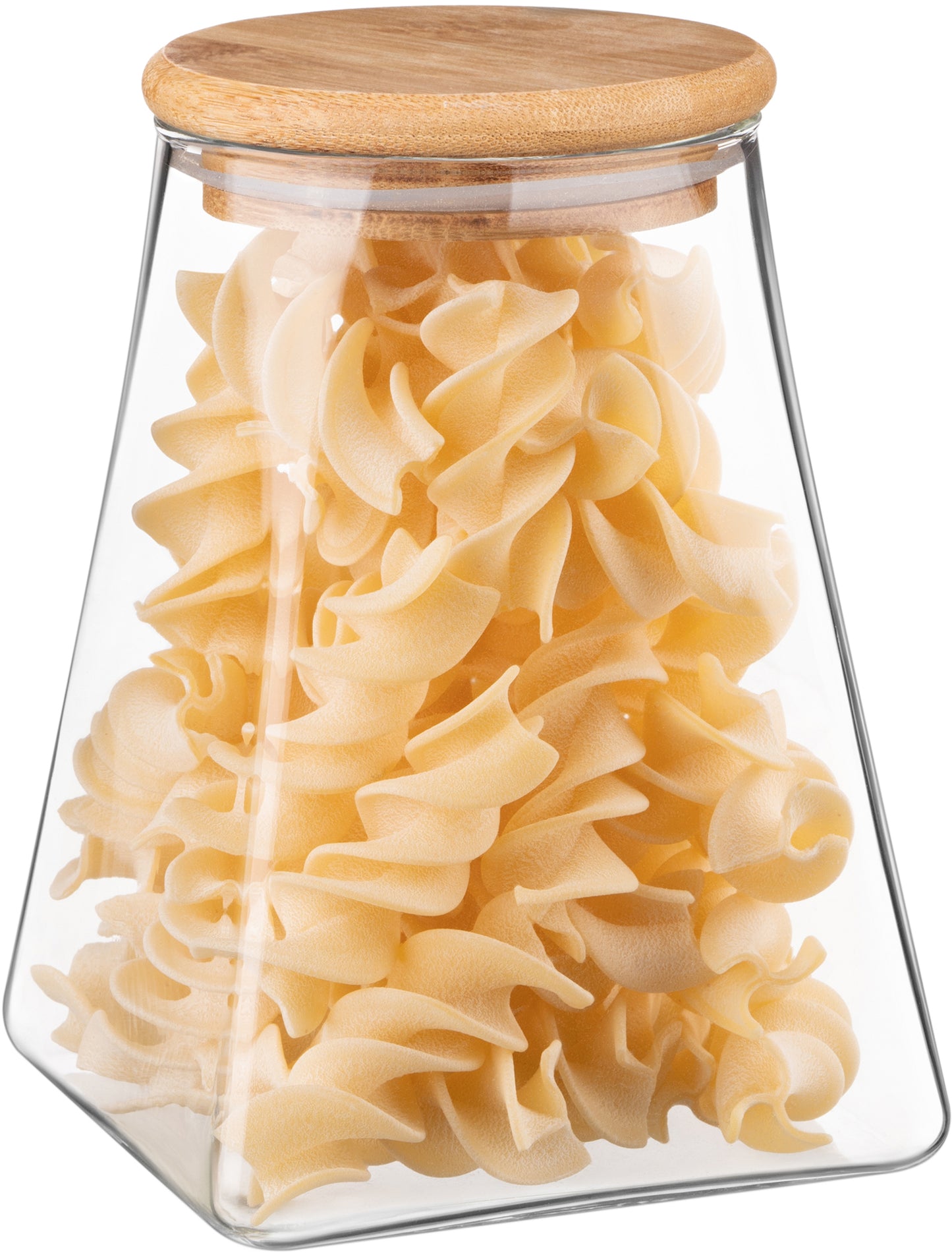 Ardesto Fresh AR1391BLC Glass Storage Jar with Bamboo Lid, 910 mL - Image 3