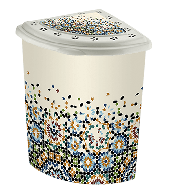 Elif 338 Corner Laundry Basket, 40 x 53 x 55 cm, 53 L - Image 4