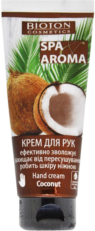 Bioton Cosmetics Spa & Aroma Hand Cream with Coconut Oil, 75 mL - Image 2