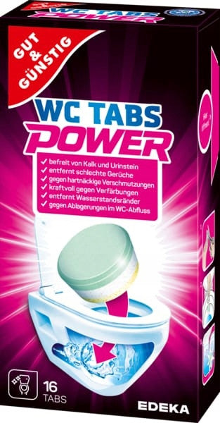 Gut & Günstig Power Toilet Cleaning Tablets, 16 pcs (Priced per Piece) - Image 2