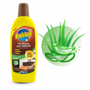 Polilux Aloe Vera Furniture Polish, 500 mL - Image 2