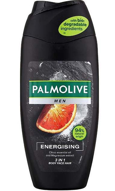 Palmolive 3-in-1 Energising Men's Shower Gel, 250 mL