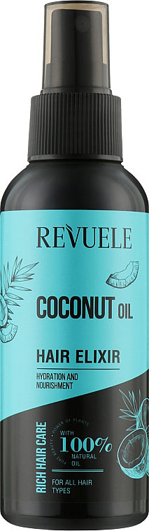 Revuele Coconut Oil Hair Elixir, 120 mL