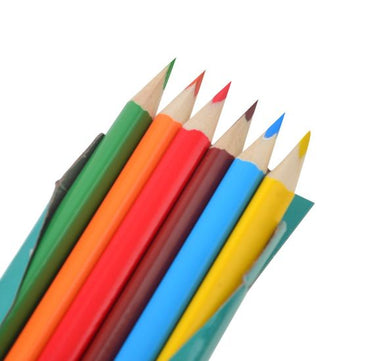 1 Veresnia Colored Pencils for Boys, 6 Colors - Image 2