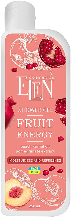 Elen Fruit Energy Shower Gel, 250 mL