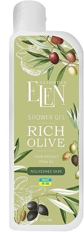 Elen Rich Olive Shower Gel, 250 mL