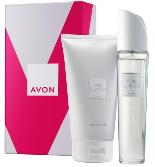 Avon Pur Blanca Women's Gift Set: Eau de Parfum 50 mL & Body Lotion 150 mL