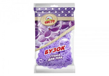 Chisto Lilac Bath Sponge, 1 pc