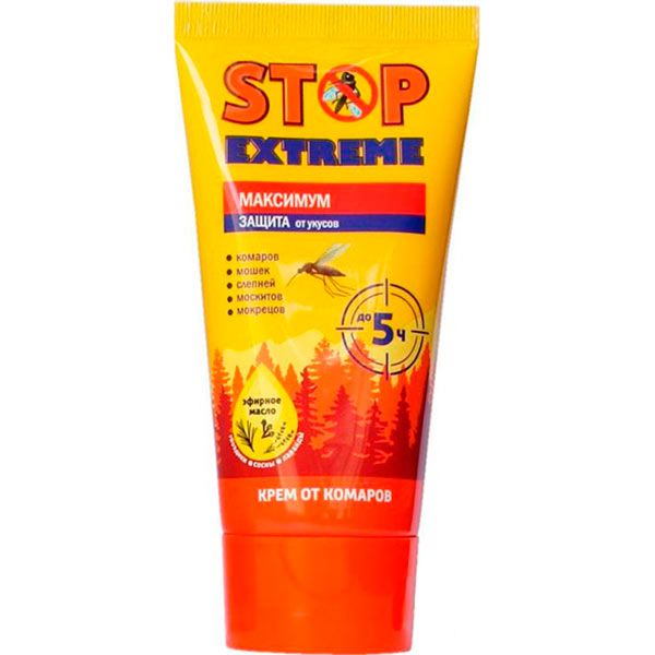 Stop Extreme Maximum Mosquito Repellent Cream, 50 mL