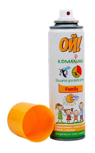 Oi! Komaryky Family Mosquito Repellent Aerosol Spray, 150 mL - Image 2