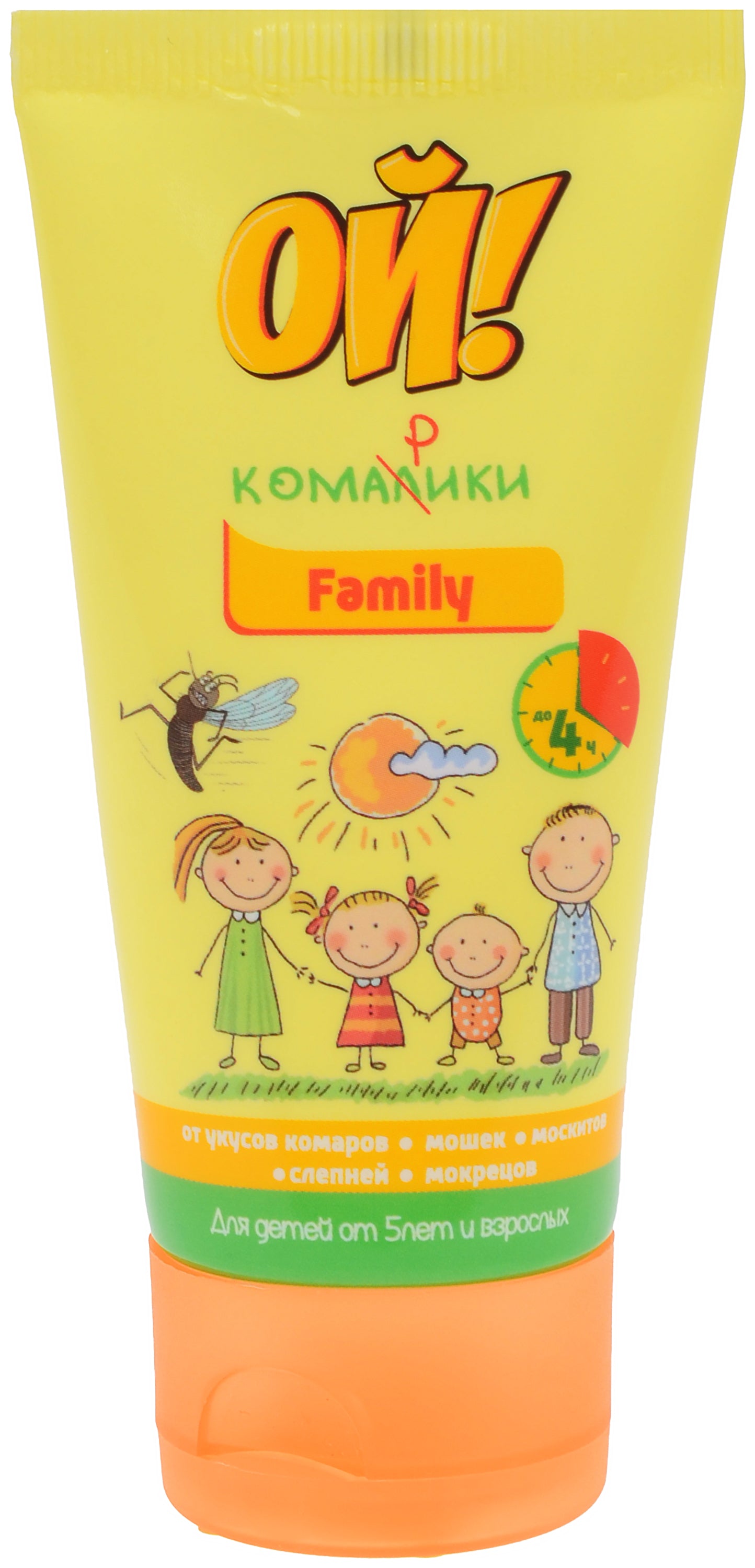 Oi! Komaryky Family Mosquito Repellent Cream, 50 mL