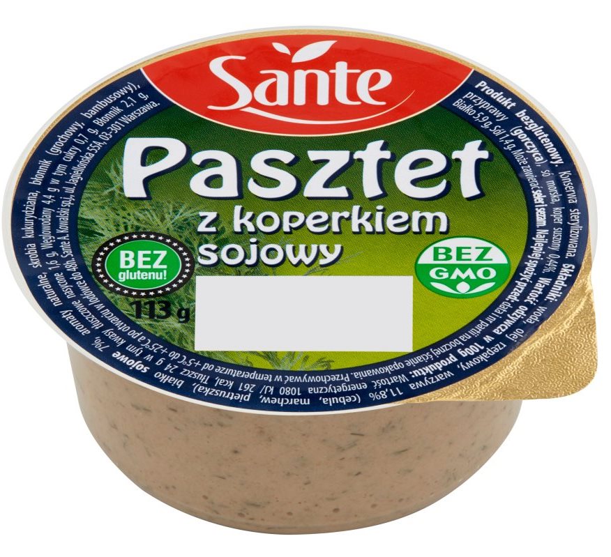 Sante Soy Pate with Dill, 113 g