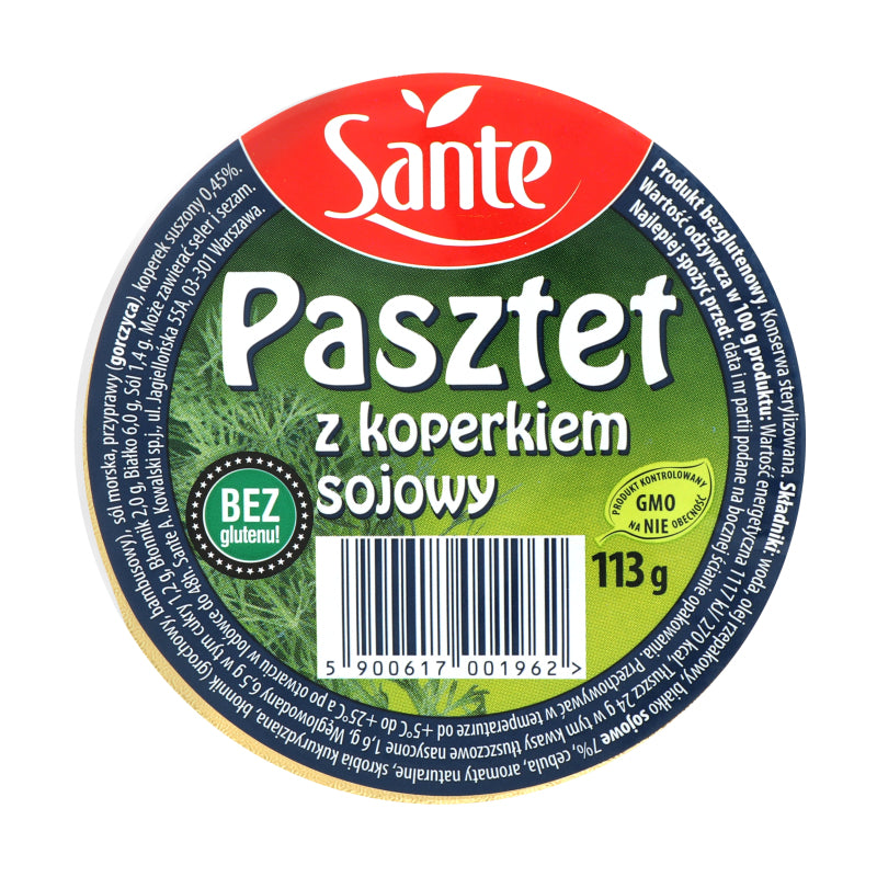 Sante Soy Pate with Dill, 113 g - Image 2