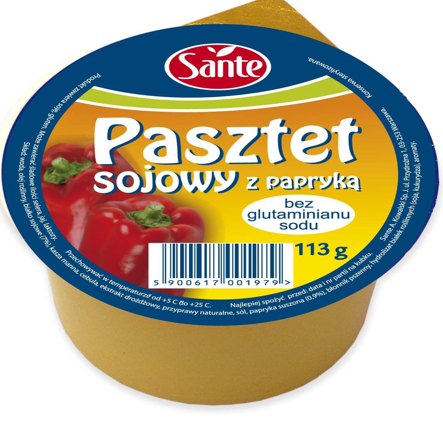 Sante Soy Pate with Paprika, 113 g