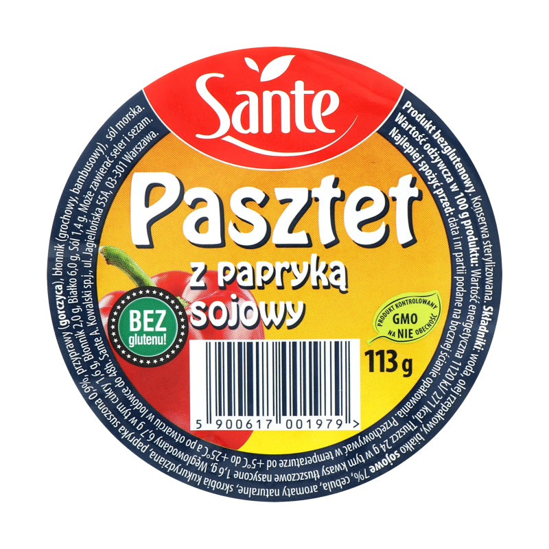 Sante Soy Pate with Paprika, 113 g - Image 2