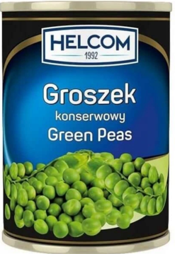 Helcom Canned Green Peas, 400 g