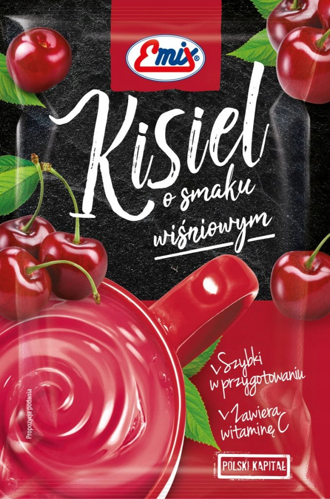 Emix Cherry Flavor Kissel, 40 g