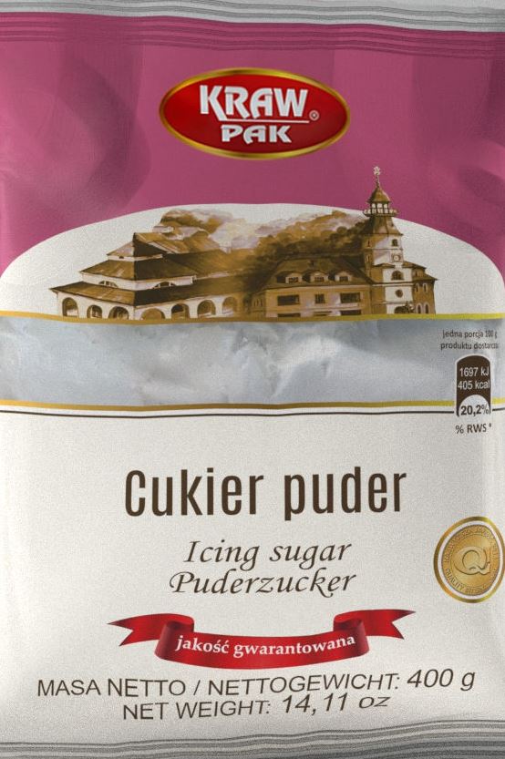 Krawpak Powdered Sugar, 400 g