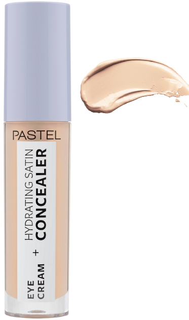 Pastel Eye Cream+ Moisturizing Satin Concealer Shade 61 Vanilla, 4.3 mL