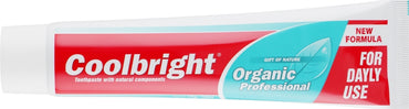 Coolbright Organic Toothpaste & Toothbrush Set, 130 mL - Image 2